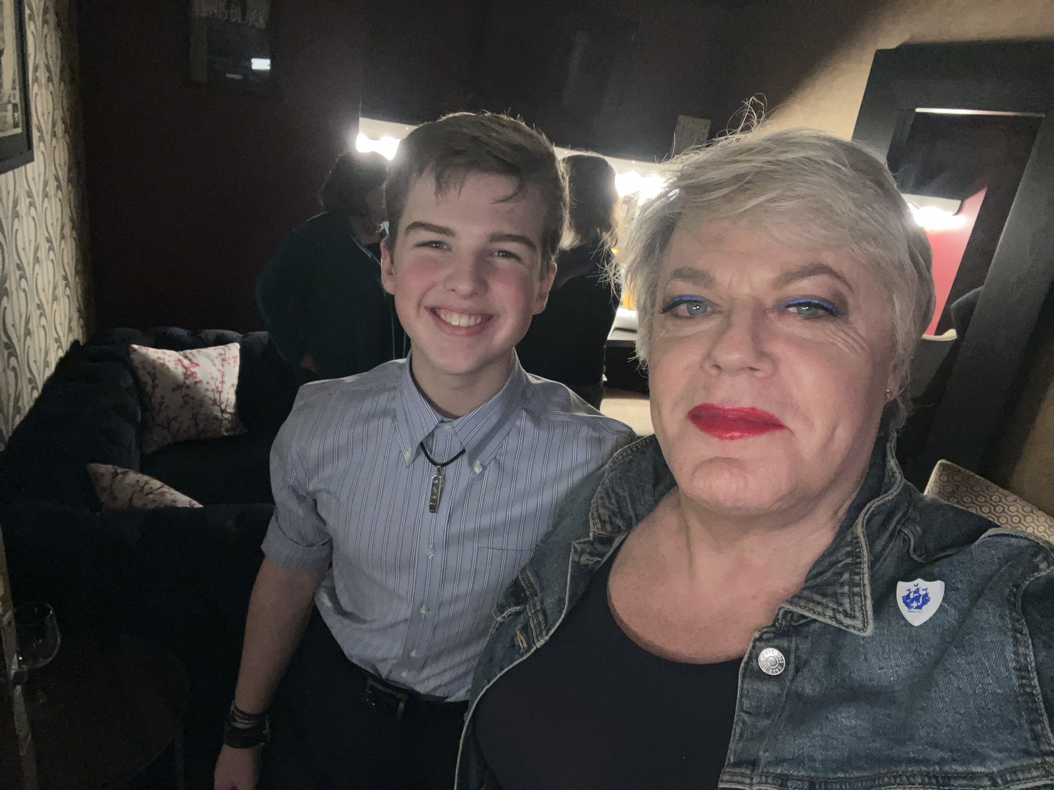 Iain Armitage - We heard from #LILT!!!! Yay!!!!! #LittleIainLovesTheatre  has been having a terrific time! Thank you, Miss Tara, for looking after  him! He got to see Les Misérables Broadway and also