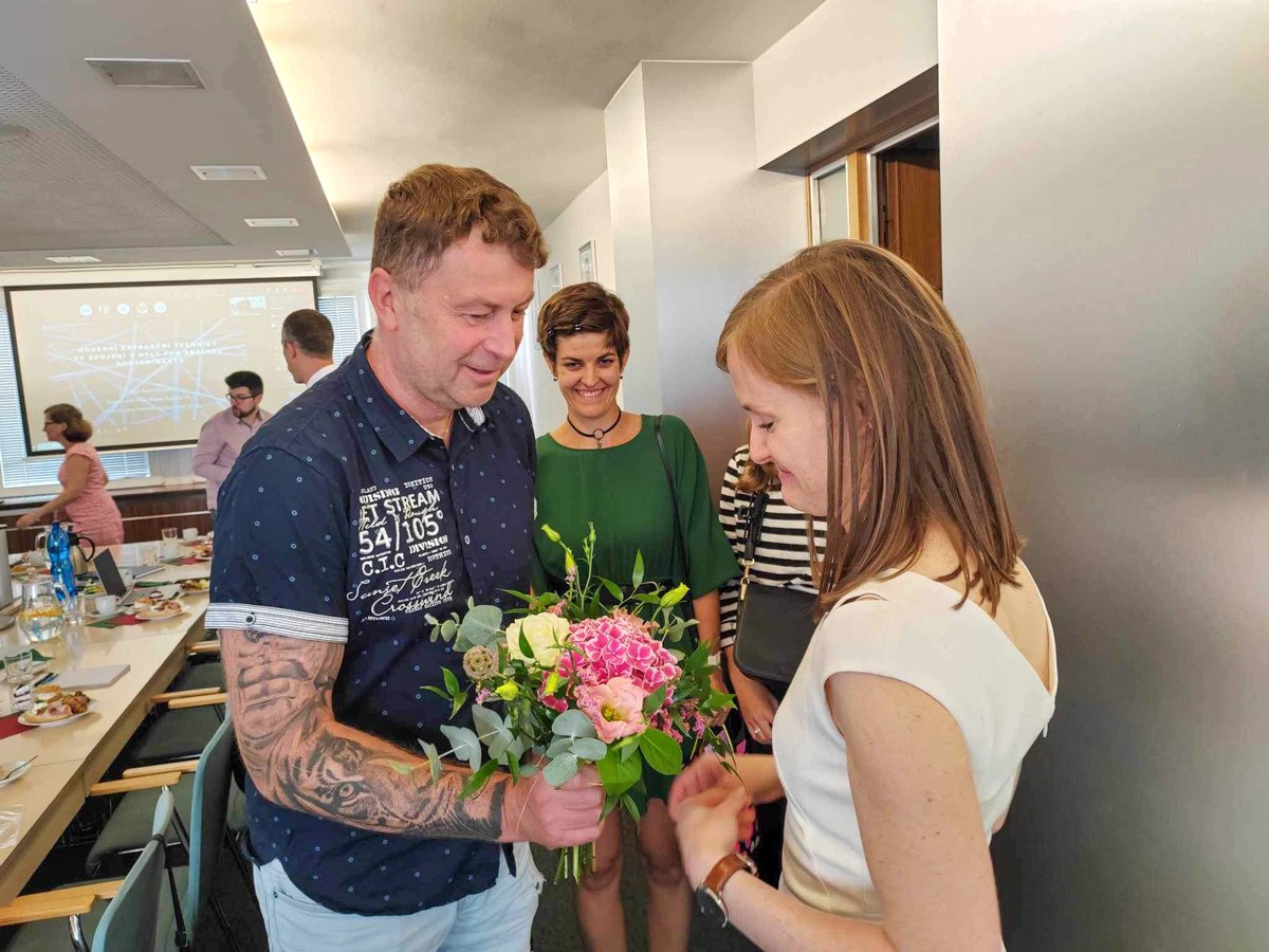 Chromed_lab's tweet photo. 🎓 Huge congratulations, Dorota Turoňová, on earning your PhD! Your hard work and dedication have paid off. 🌟
🎉 also congrats to Kristýna Mrštná for passing the state doctoral exam! 
We are incredibly proud of both of your achievements. 🥳 #PhD #Statedoctoralexam #chromedlab https://t.co/emmyGuFZll