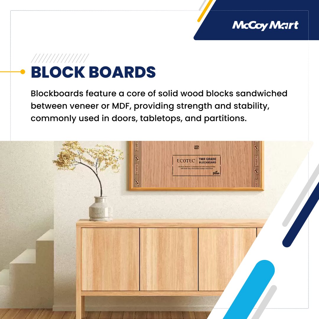 mccoymart's tweet image. Boards: t.ly/7gFgn 🔗 Part 2/2
Often referred to as construction boards or construction panels, serve several essential purposes in construction projects.

#BuildingBoards #ConstructionMaterials #VersatileBoards #IndianConstruction #CraftingWithWood #BoardMagic
