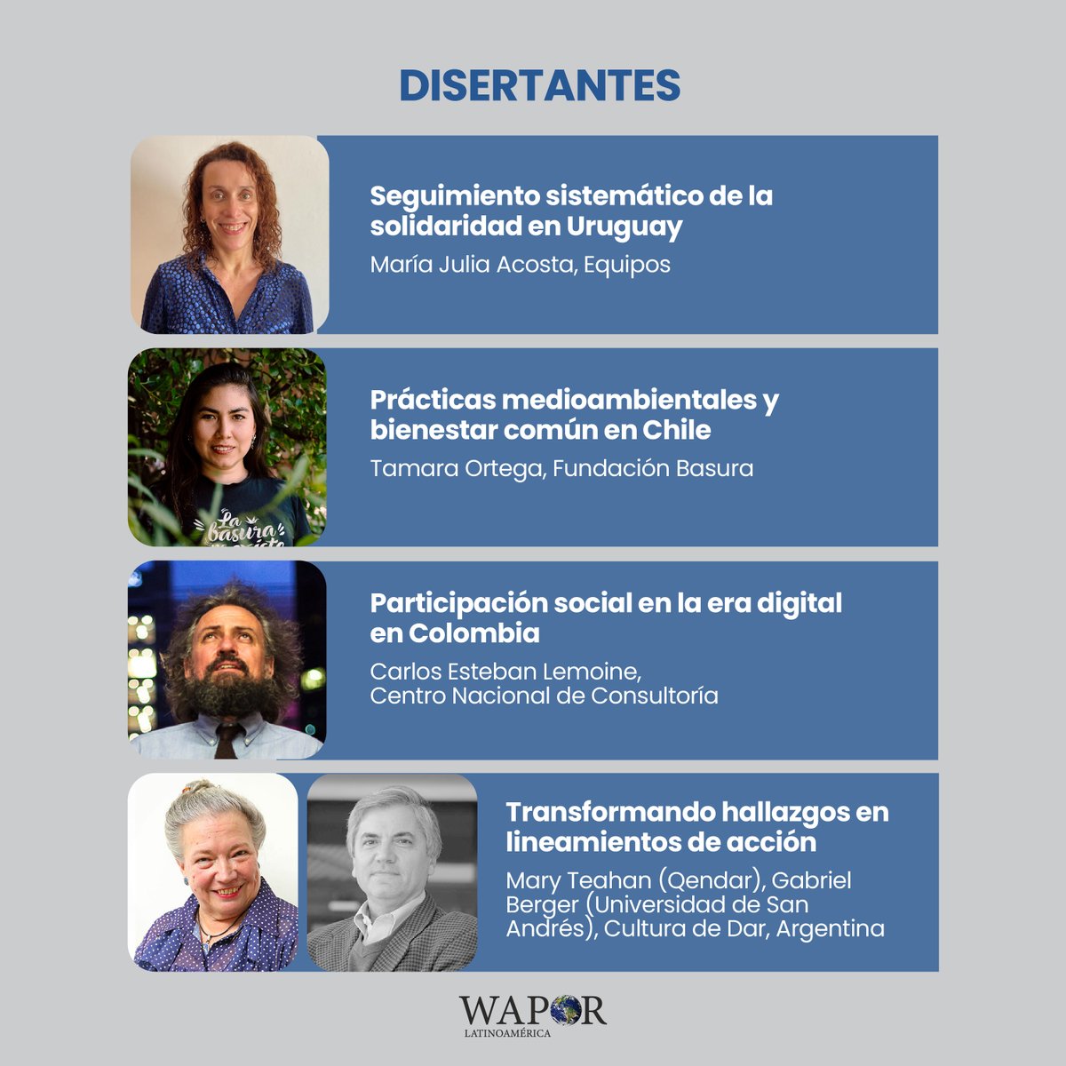 WaporLatam's tweet photo. 💻Webinar Latinoamérica Solidaria 🤝 03/10 save the date!
✍️ Inscripción: https://t.co/lfYCkAUXTH https://t.co/Hoh5HUFS1E