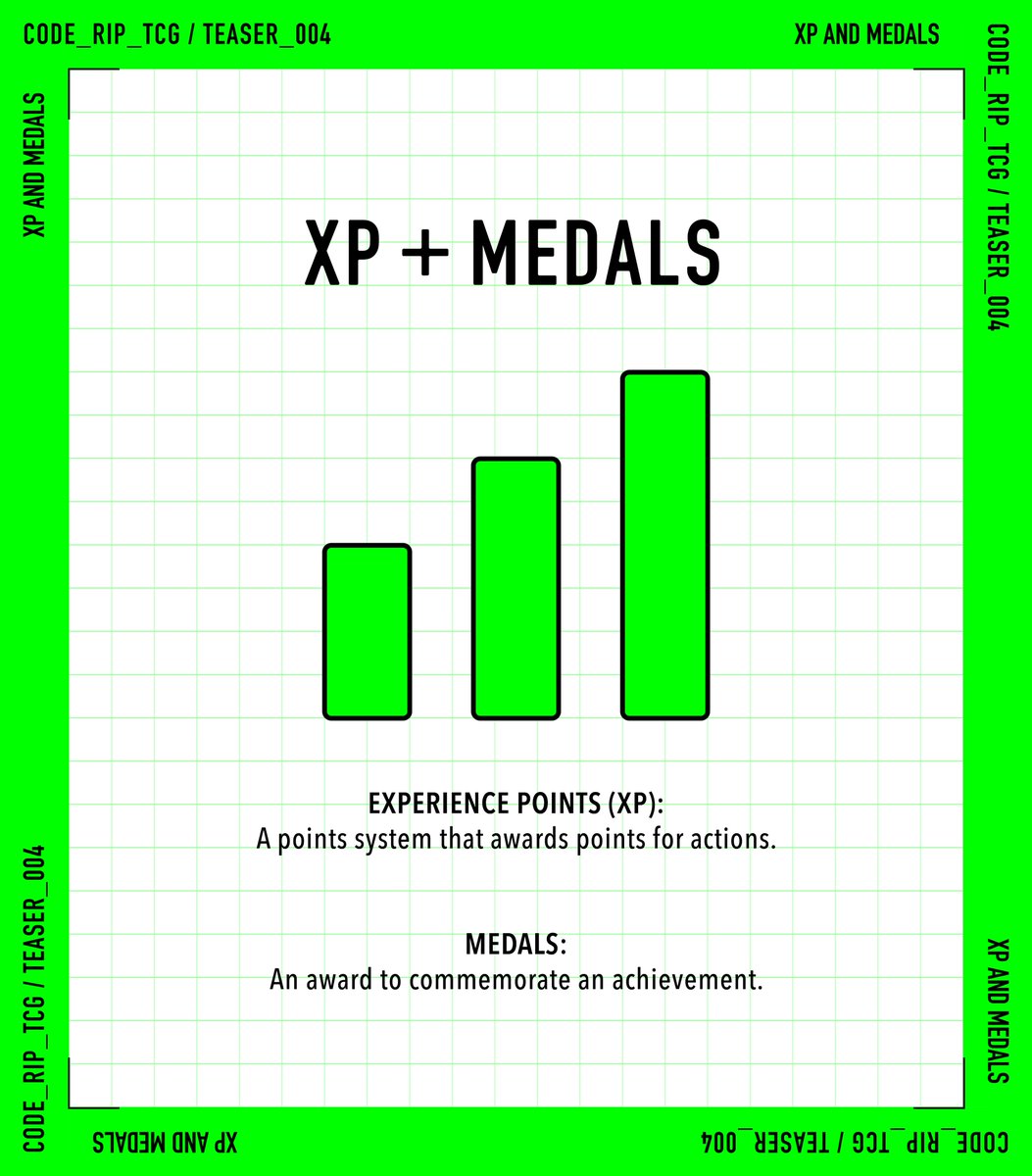 RIP TCG Teaser 4/13: XP + Medals (1/2)