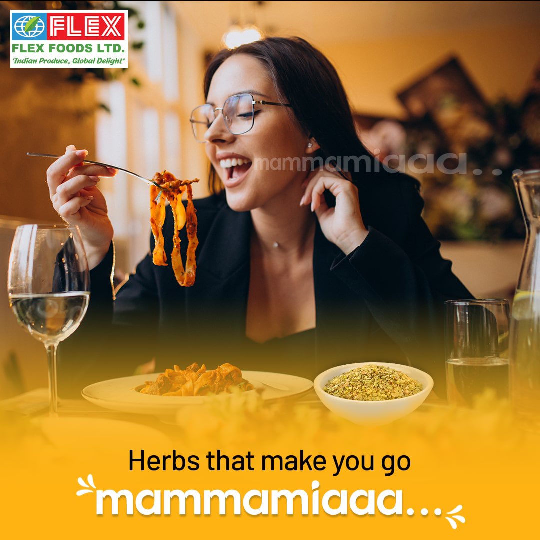 Spice up your day with the irresistible flavours of #FlexFoodsLtd finest #freezedriedherbs and #airdriedherbs 

#flex #flexfoods #herbs #italiantreats #italianfood #pasta #pizza #mammamiaa #cheesyfood #wineandcheese #oregano #italianseasoning