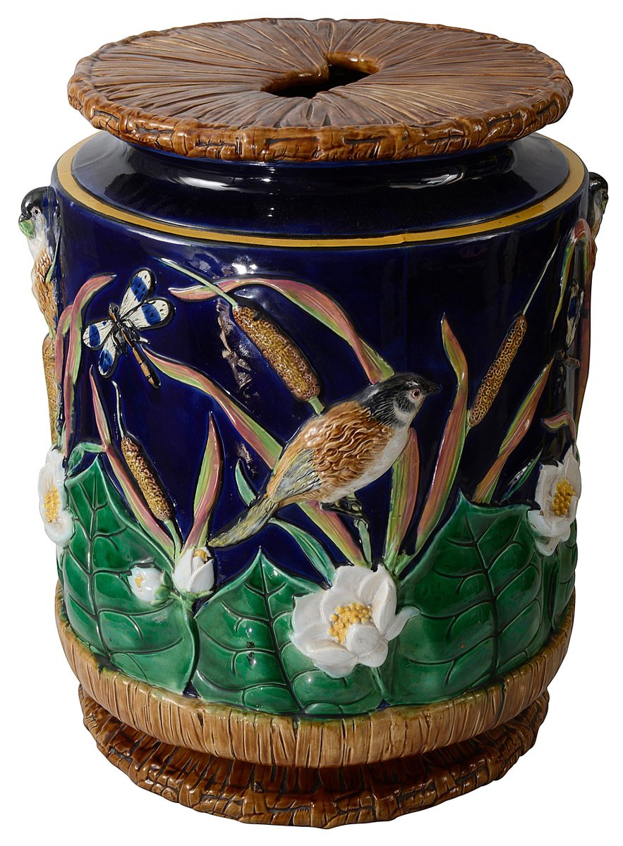 CSouthonAuction's tweet photo. And that's a wrap on our September auction😊 
Here are some of the highlights:

1. Four 19th century Chinese silver ingots 
SOLD: £6,500

2. A George Jones majolica garden seat
SOLD: £2,800

3. An 18ct gold Patek Phillipe full hunter keyless lever chronograph
SOLD: £3,000 https://t.co/cF1rBZ7nxu