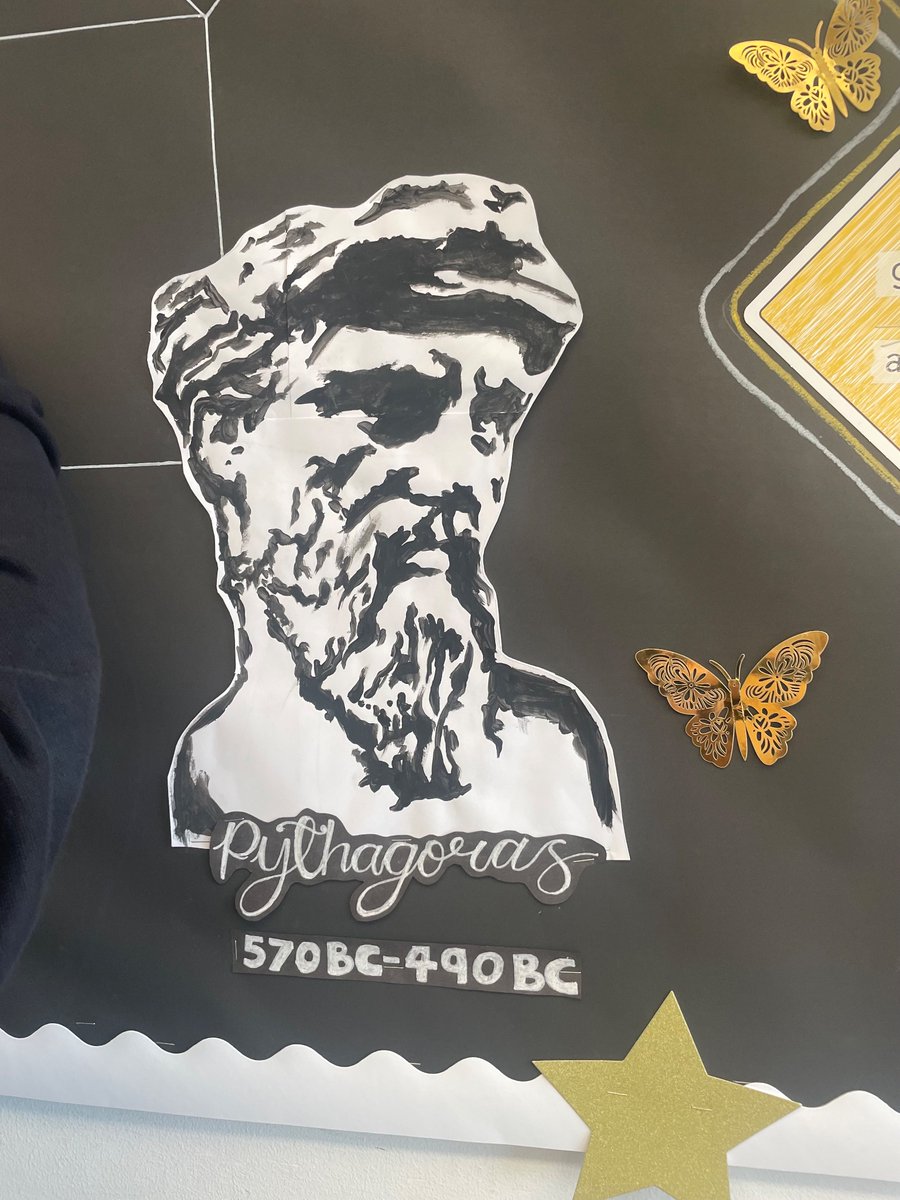How talented are our students?! 🤩
Hand drawn and painted portraits of famous Mathematicians for our Maths displays! 😍
#WeLoveMaths #Pythagoras #Euclid <a href="/ECDubai_Arts/">Music Art Drama</a>