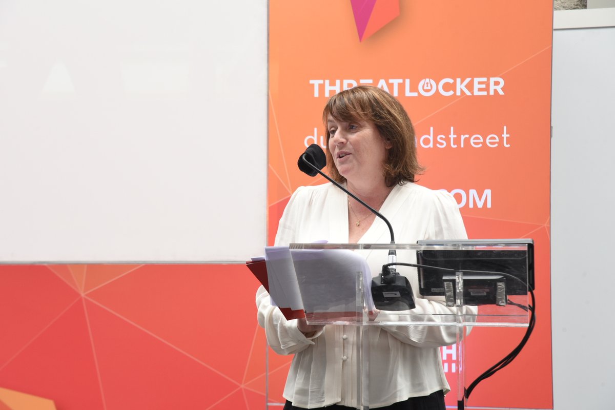 A huge thank you to Shena Brien, Co-Founder of IP Telecom, for her illuminating talk on 'Keeping your Voice – Ensuring Telecoms Security' at the Main Stage: CYBERSECURITY, IT &amp; DATA SOLUTIONS during Tech Connect Live 2023. Your insights resonated loud and clear!

#TechConnectIRE