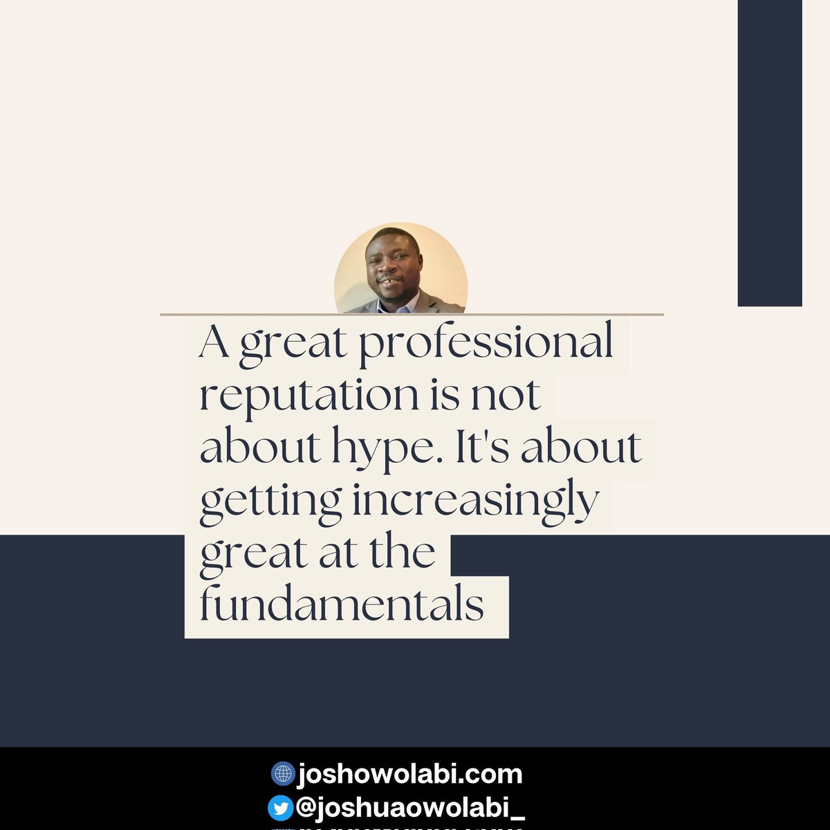 Whatever makes you do a better job, has the greatest impact on your reputation eventually because professional reputation always comes down to how well you do the things that you are paid to do. 
#reputation #reputationmatters #professionalgrowth