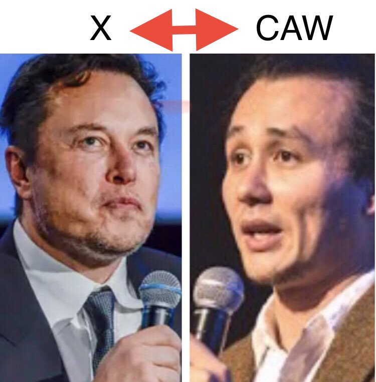 CAWmunityJAPAN's tweet photo. ⚠️速報⚠️
🔥引用/Reポスト要請🔥
🈵仮想通貨史上最強のチームがCAWというTokenのもとに誕生していた🔥🔥🔥🚀🚀🚀
【㊗️17ヵ月やっと繋がった‼️】
CAW発行〜本日で
ようやく謎が完璧に解けました‼️

⭕️ETH頭脳集団とイーロンマスクの繋がり‼️

⭕️イーロンの自伝に記述があったブロックチェーンSNSのキーマン、弟キンバルが2ヵ月前にヴィタリックとWEB3イベントで会ってます。そして CAW発行前にブロックチェーンでSNSを立ち上げる 話、それはTwitter買収を前提とし『プランB 』と呼ばれた。

⭕️キンバルとヴィタリックが繋がったことにより、見事に全てが繋がりました。Xcawも当然、成立します‼️

#イーロンマスク X
#トーマスグレコ  CAW
(※トーマスはshiba inu tokenのファウンダー、リョーシといわれています) シバ犬➡️ CAW
資金移動有り、イーサスキャンで証明済

#caw #Xcaw #仮想通貨
#プランB #トーマスグレコ