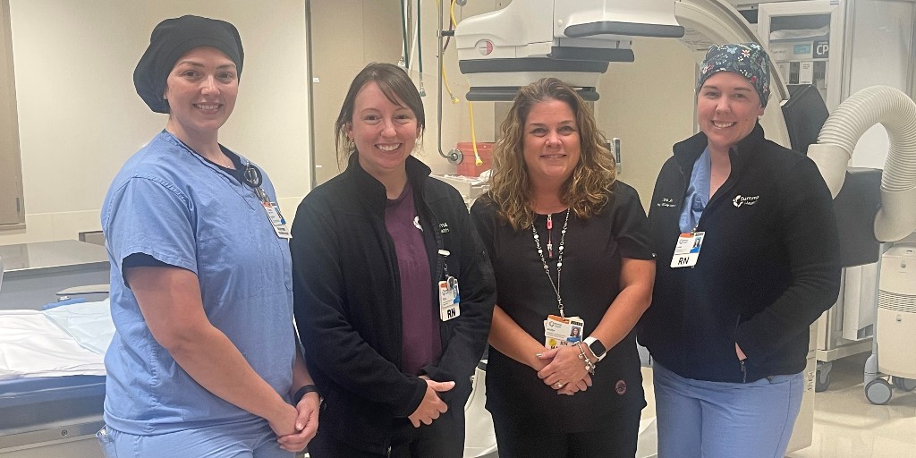 SummaHealth's tweet photo. We are very proud of our team of vascular nurses! Your dedication and expertise are pivotal in transforming patients' lives every day. From compassionate care to intricate procedures, you're the heart of our patients’ vascular health.
#VascularNursesWeek https://t.co/nfxMWDKuE4