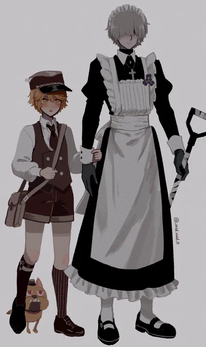 メイド服女装くんの配墓配もある