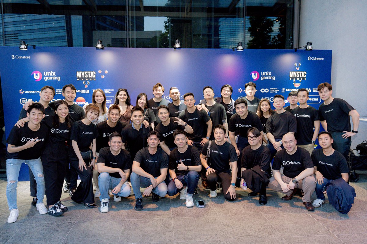 CoinstoreExc's tweet photo. Gathered at Coinstore, where we're making Game-Fi history! ๐๐ธ
#Coinstore #Token2049 #AfterParty #Cryptalk #GameFiNight https://t.co/Zc7FA1C6wk