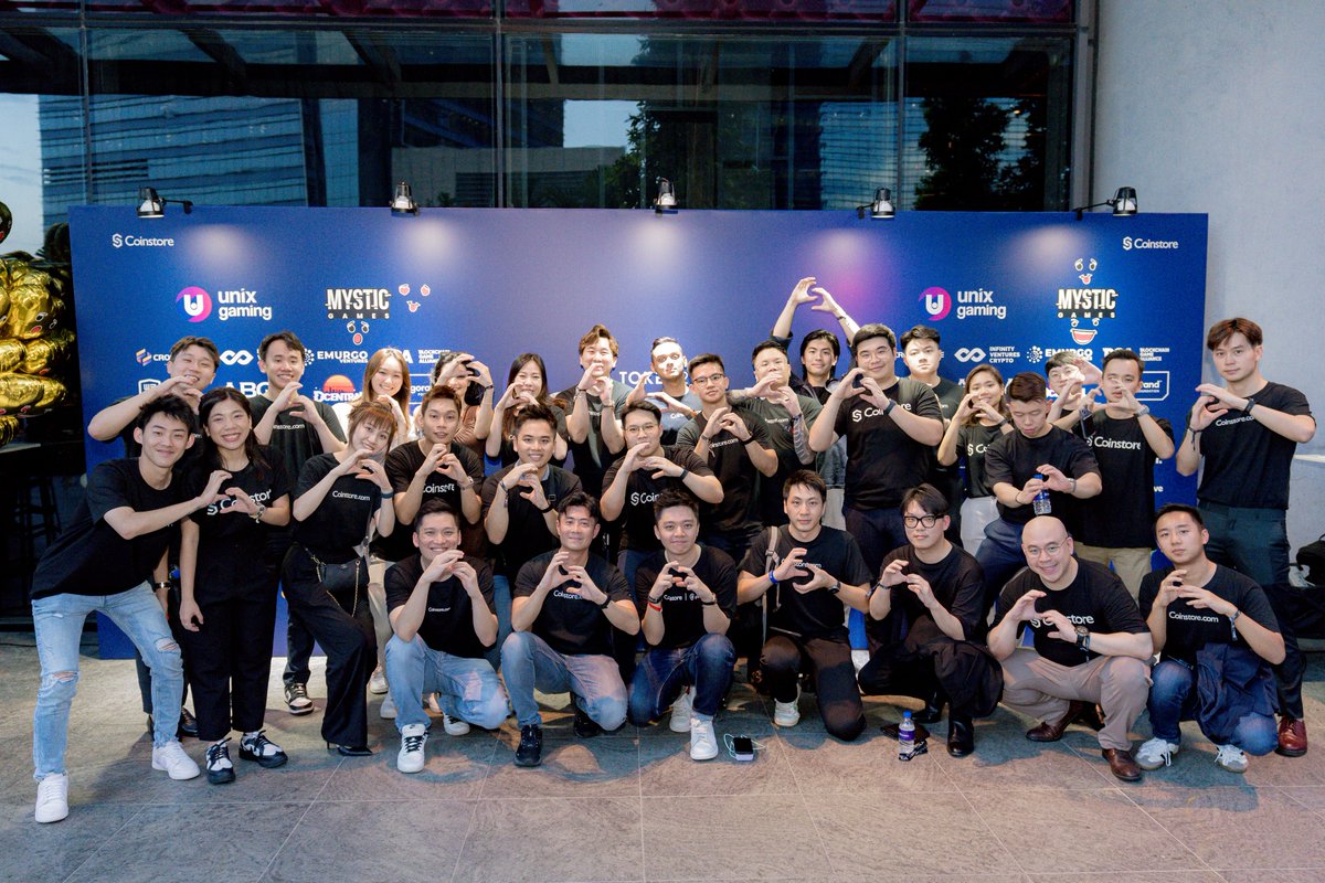 CoinstoreExc's tweet photo. Gathered at Coinstore, where we're making Game-Fi history! ๐๐ธ
#Coinstore #Token2049 #AfterParty #Cryptalk #GameFiNight https://t.co/Zc7FA1C6wk