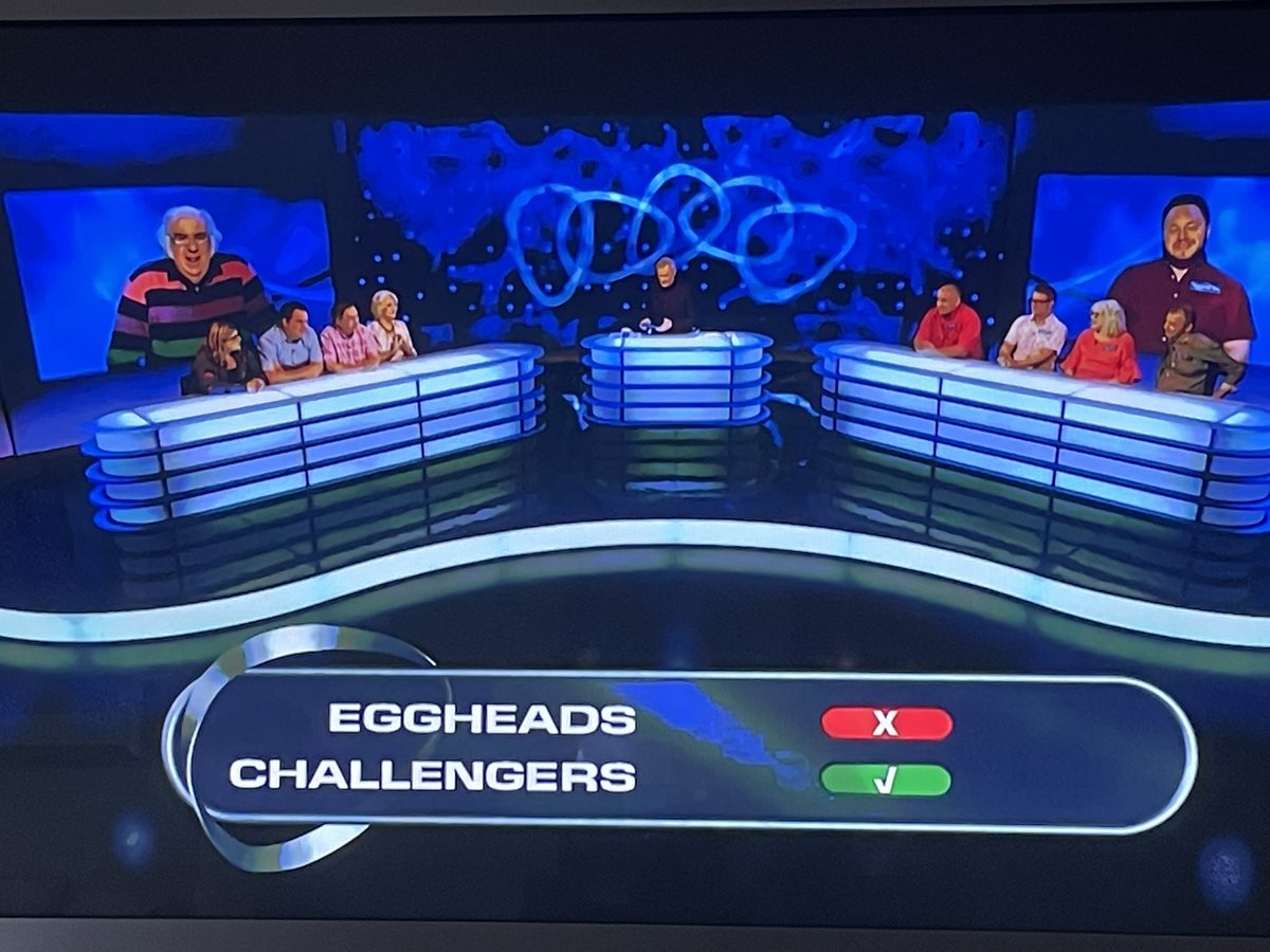 Called to the TV at lunchtime by husband who was watching Eggheads to see the challengers were a team from <a href="/spinalinjuries/">Spinal Injuries Association</a>. They were doing well when I had to go to a meeting, but can anyone tell me if they won??