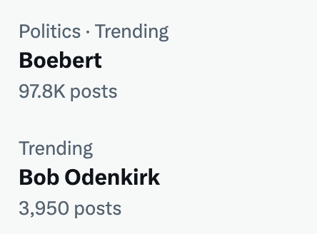 When I have a mouthful of sandwich and Bob Odenkirk walks by