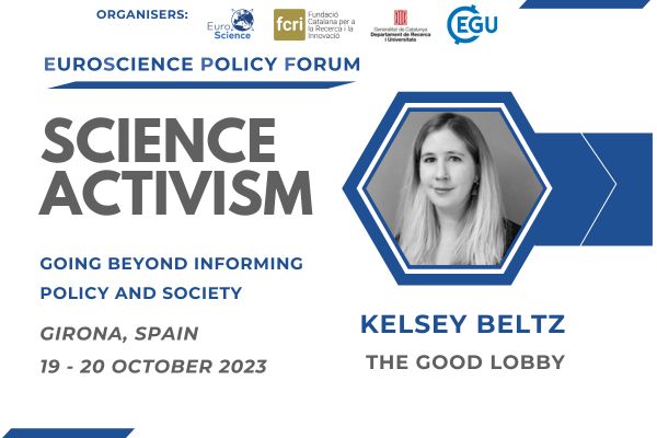 It is with great pleasure that we announce the next speaker Kelsey Beltz👏!
She will contribute to 2⃣ sessions on “Engaging in EU policymaking” &amp; “How to engage people” at #ESPF2023 on Science Activism.
🗓️When: 19 - 20/10 2023
📍Where: Girona🇪🇸
Register⏩ euroscience.org/euroscience-po…