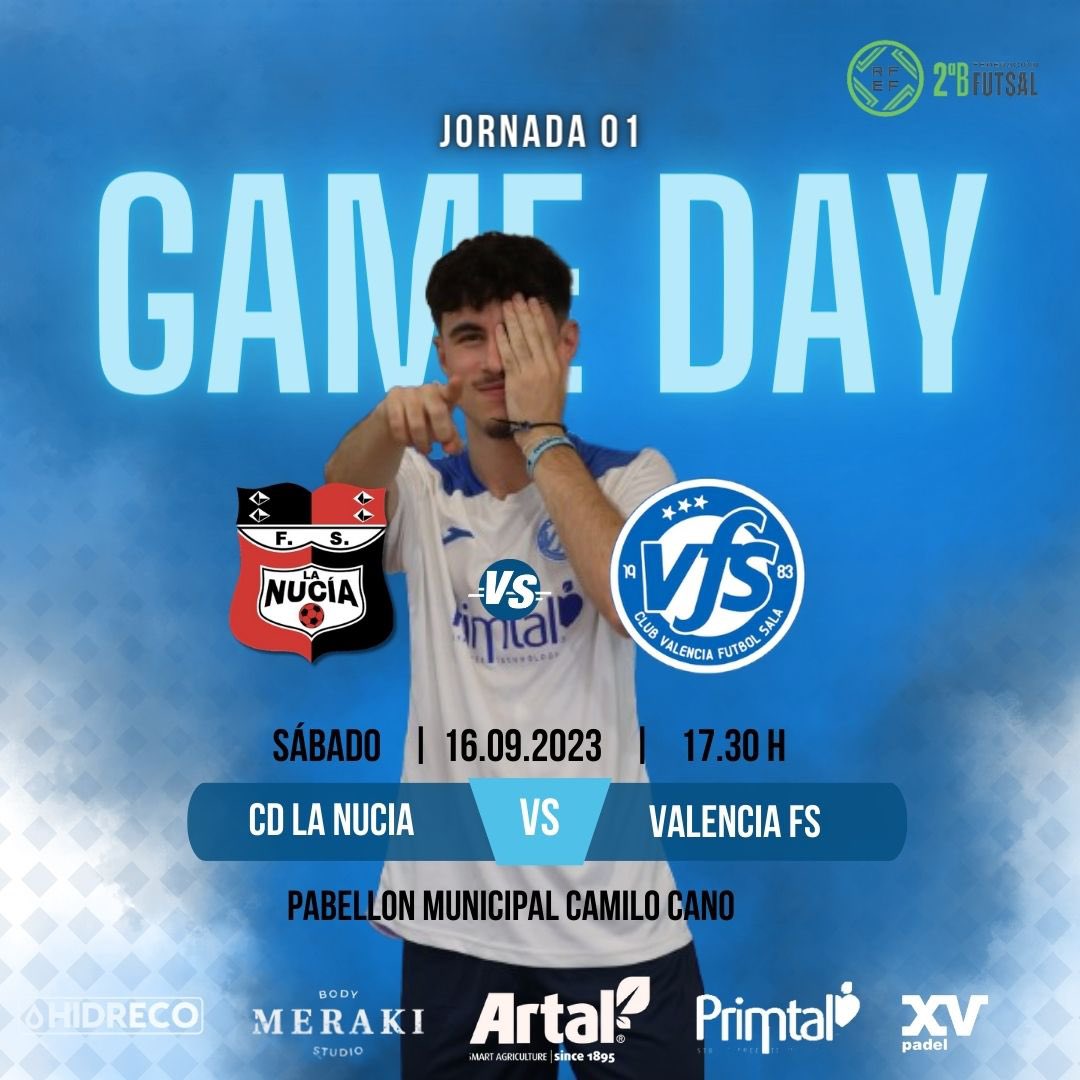 CDFS_Valencia's tweet image. 2ªB ||⚪️🔵

Arranca la competición!!!

Por fin llega la liga y lo hace a lo grande. El primer equipo saltará a la pista del pabellón Camilo Cano en su primer encuentro oficial esta temporada.

📝 Jornada 01
🆚 @cdnuciafs 
📆 16 de septiembre
⏰ 17:30 horas
🏟️ Pabellón Camilo Cano