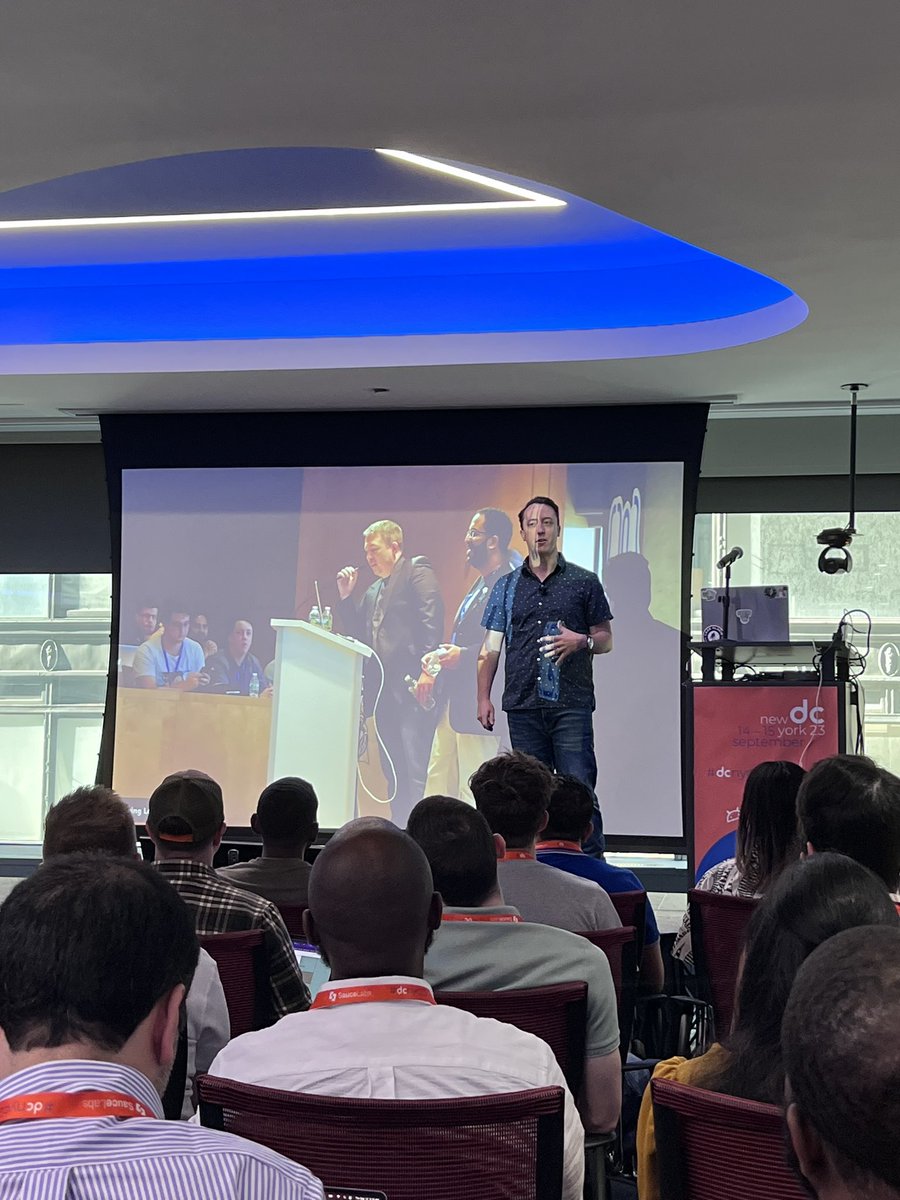 miss_cheese's tweet photo. Keynote! #dcnyc23 https://t.co/AIZIqf0g0v