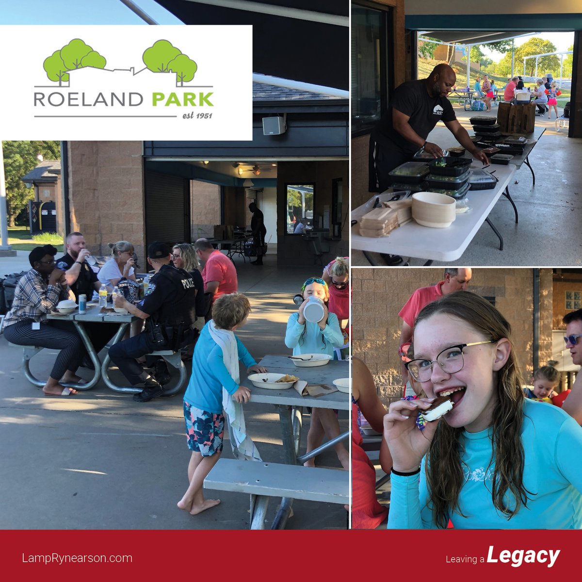 Labor day weekend kicked off for the City of Roeland Park with an employee appreciation event and pool party! Lamp Rynearson has been a proud sponsor of the event and we know firsthand how hard their employees work to improve their infrastructure. Thank you <a href="/RoelandParkKS/">Roeland Park, KS</a>!