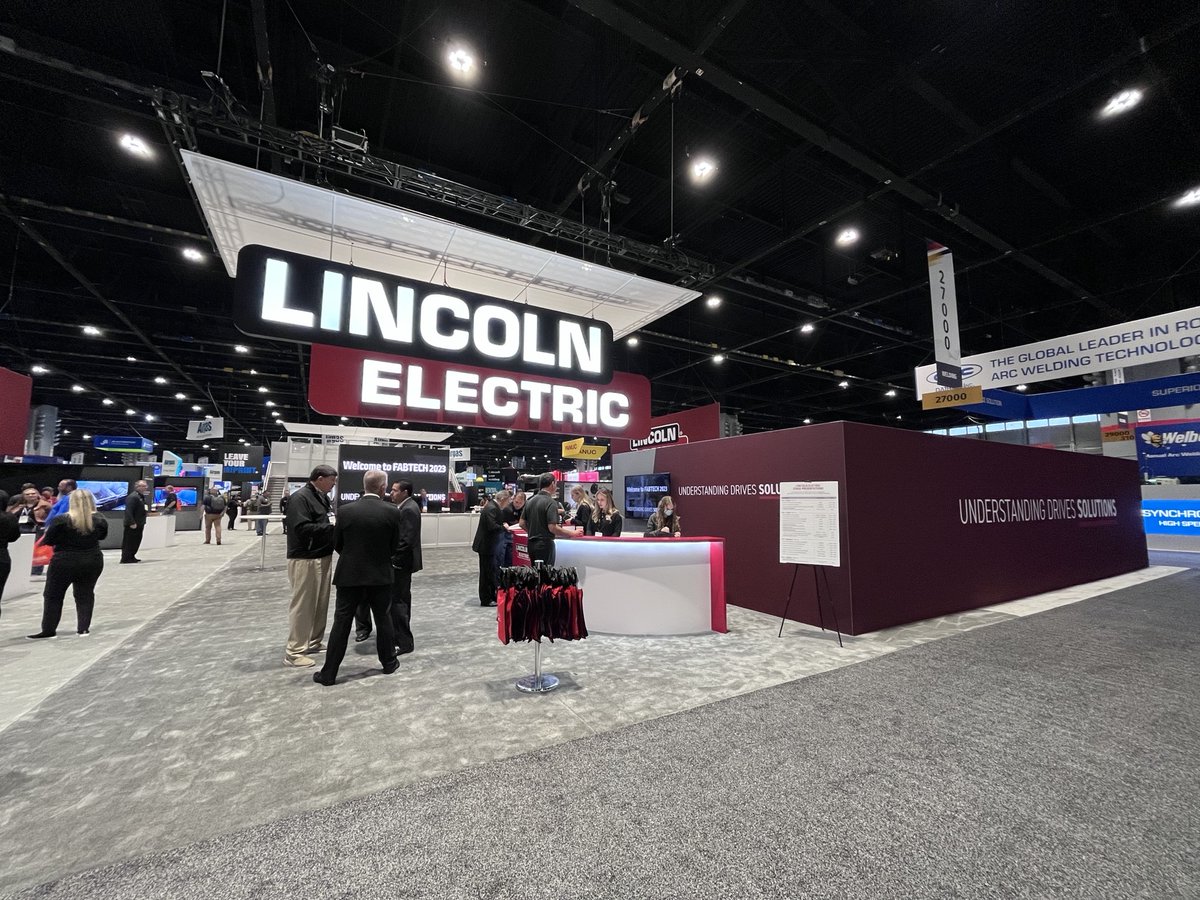 FABTECH 2023 has begun in Chicago. Make sure to stop by the @lincolnelectric booth to see the latest and greatest in welding technologies from our awesome partner.

#nascar #fabtech #fabtech2023 #lincolnelectric #technique #techniquechassis #automotive #racing