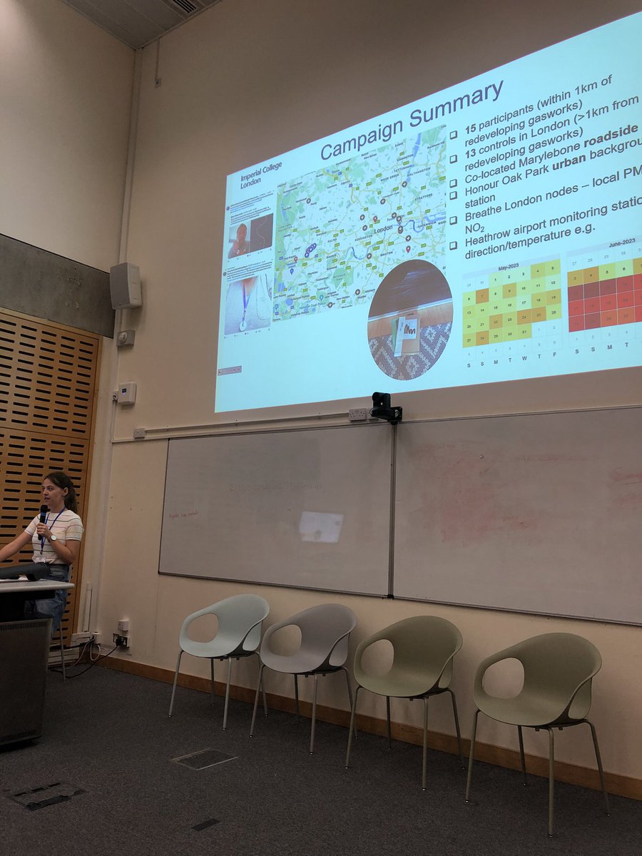 Discussing about Brownfield Land study a talk from Holly Walder at our annual training day #JACDP_ATD2023
