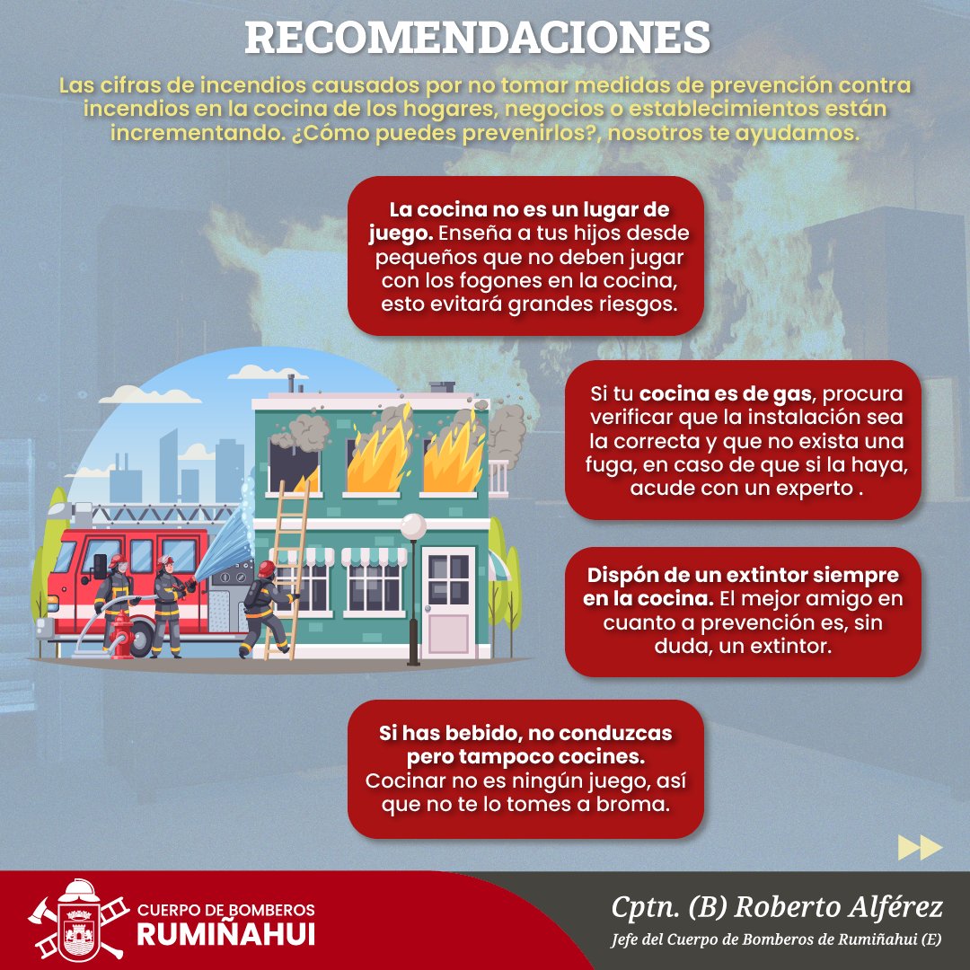 Cuerpo de Bomberos Rumiñahui tweet media
