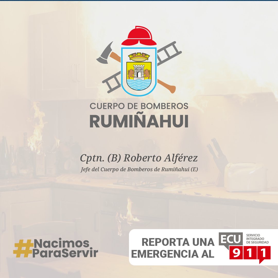 Cuerpo de Bomberos Rumiñahui tweet media
