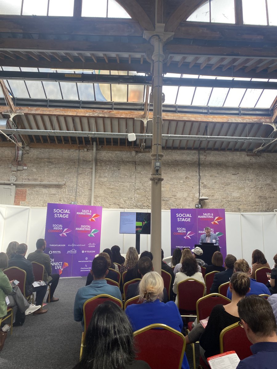 Our colleagues Grace and Órla had an interesting morning at the <a href="/techconnectlive/">Tech Connect Live</a> conference in the RDS listening to industry experts discuss topics ranging from AI to social media and exploring the exhibition