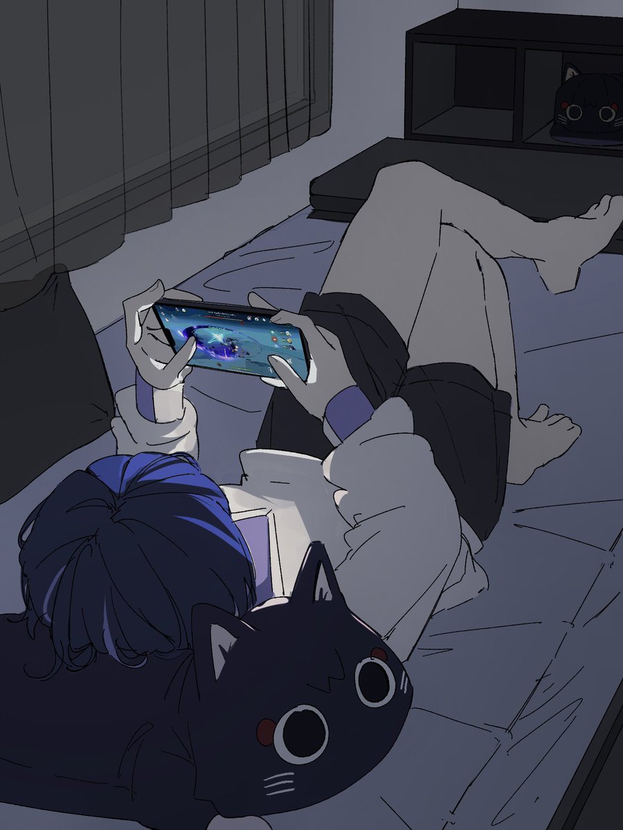 핸드폰 줘봐                            원신중