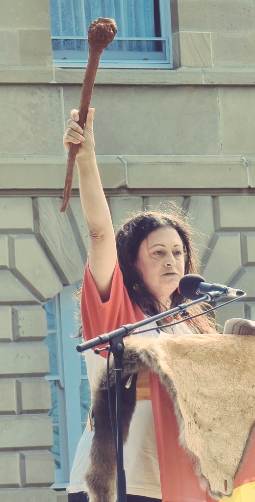 Tasmanian_Metal's tweet photo. 4 of my favourite images from todays rally at Hobart parliament lawns. Janice Ross Maynard, Rebecca Digney, David Lowery and Fiona Maher and Adam Thompson. We also had Greens leader Rosalie Woodruff speak as an ally and Nala Mansell lead the proceedings. Nobody held back 👊🏾✊🏾🔥 https://t.co/OreAJY5nx4