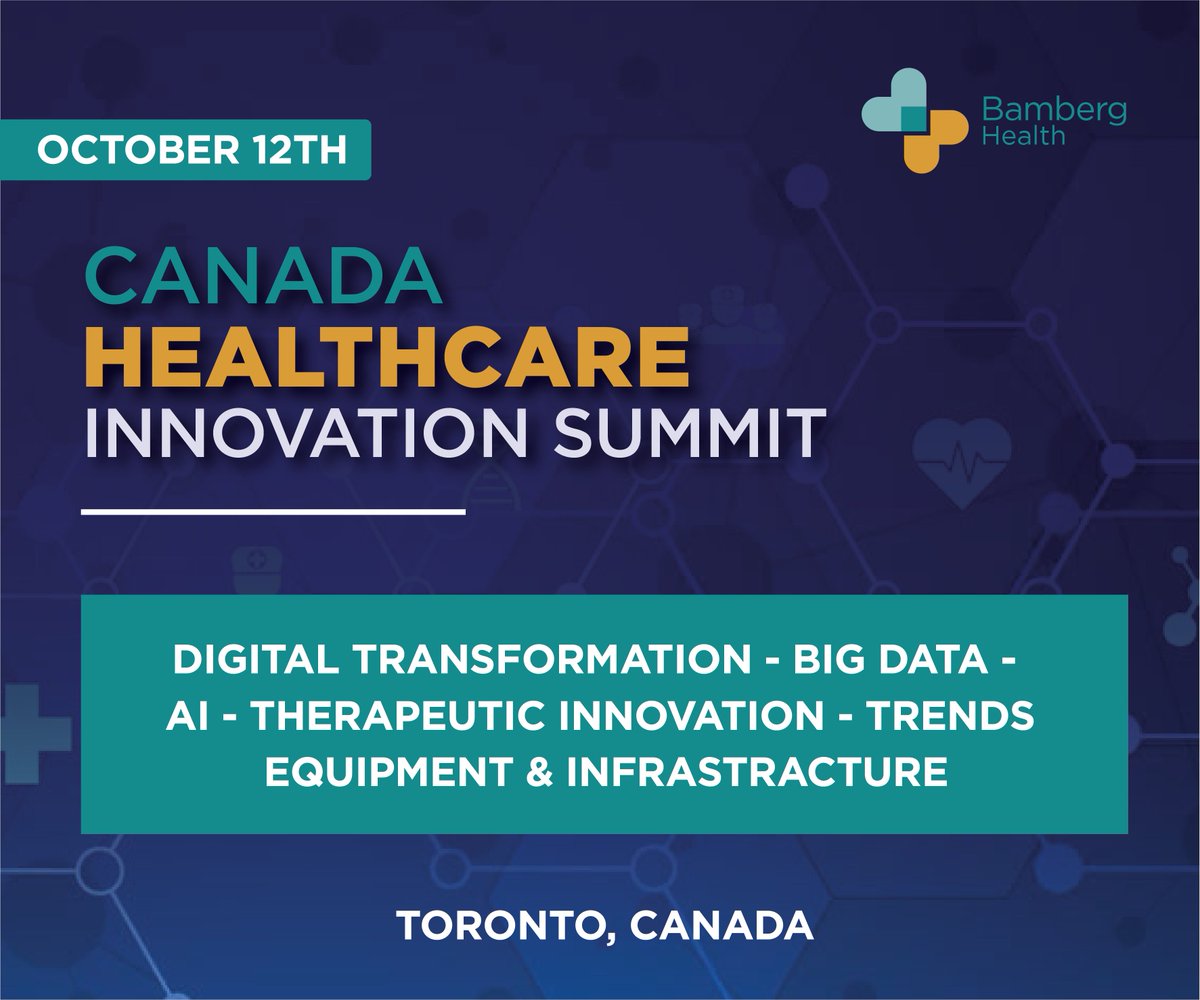🇨🇦 Exciting News! 🌟 Join us at the Canada Healthcare Innovation Summit 2023 in Toronto! 🏥 Explore the latest in digital healthcare, collaborate with experts, and drive innovation in Canada's healthcare system. 🚀 <a href="/BambergHealth/">Bamberg Health</a>
