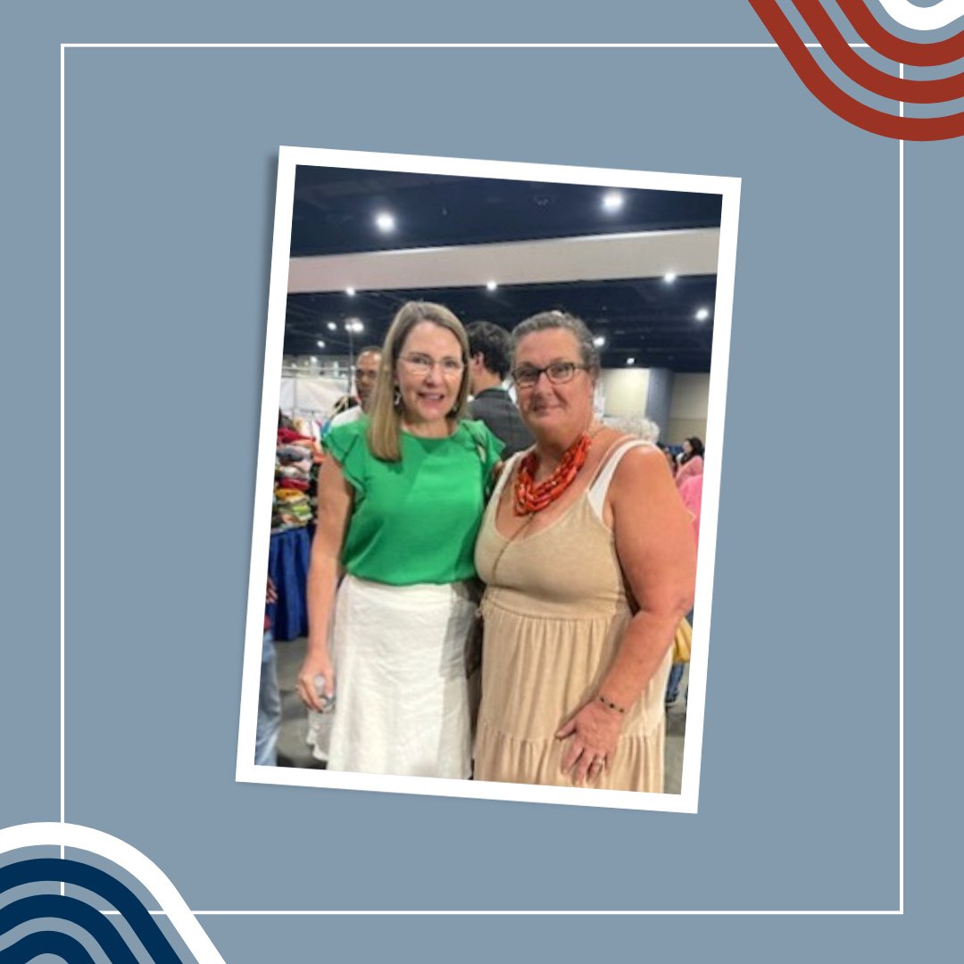What did you do this weekend? Our CFO/COO Deborah Waite ran into Senator Siobhan Dunnavant at the Festival of India! They both enjoyed the festival's food, culture, music and tradition.