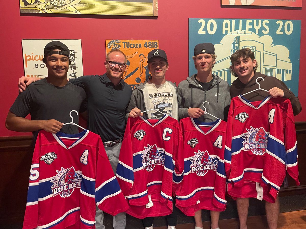 Last night during our team dinner and bowling outing, we announced our leadership group for this upcoming season. 

Captain - Damian Pancino
Assistants - Nigel Piercy, Ethan Facchina and Matthew Balloch

Congrats guys!