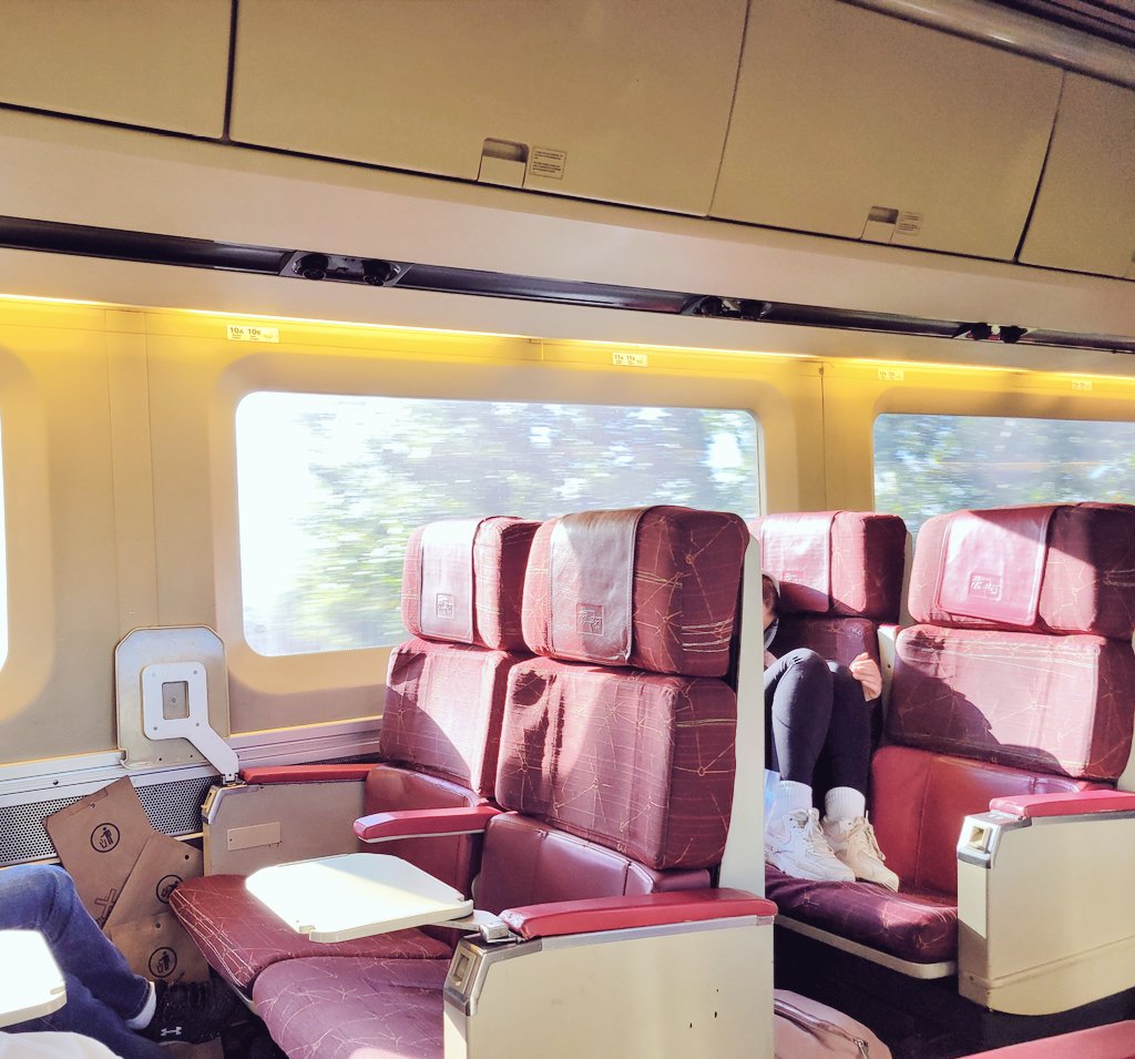 On the rails again. Travel day on the way to the nation's capital.