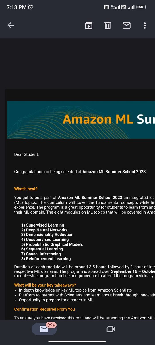 Prathamcodes's tweet photo. π Exciting news! π Just got accepted into Amazon ML Summer School! π€π‘ Super pumped to dive into the world of machine learning with the best in the biz. Big thanks to everyone who supported me on this journey! π #AmazonMLSchool #MachineLearning #NewBeginnings π https://t.co/sNjPCLmh2J