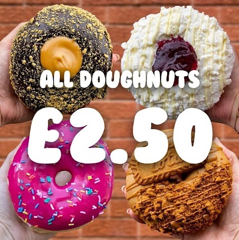 Nottingham Tourism Centre (@nottinghamtic) on Twitter photo 📢Stop whatever you are doing and listen carefully!
All <a href="/Doughnotts/">Doughnotts</a> are £2.50 today! Hurry hurry, they won't be around for long at that price! 🏃
<a href="/VisitNotts/">Visit Nottinghamshire</a> #nottingham #lovenotts #doughnuts #doughnotts 📢Stop whatever you are doing and listen carefully!
All <a href="/Doughnotts/">Doughnotts</a> are £2.50 today! Hurry hurry, they won't be around for long at that price! 🏃
<a href="/VisitNotts/">Visit Nottinghamshire</a> #nottingham #lovenotts #doughnuts #doughnotts