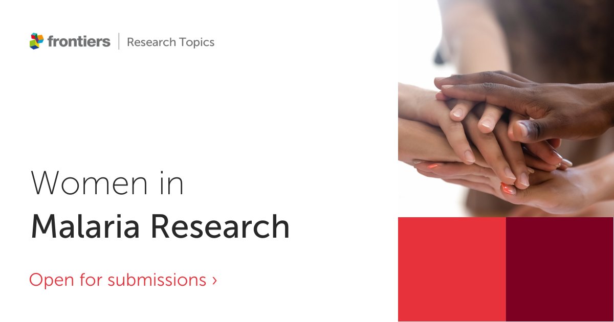 elenagomezdiaz's tweet photo. 📢The "Women In Malaria" Research Topic, in @FrontiersIn in Malaria, is open for submissions 

If you are a female scientist working in malaria and wants to be part of this pioneer initiative, follow this link to submit your work
https://t.co/gH26K5HwI8

🗓️Deadline 13/11/23 https://t.co/6Cut7LcBBl