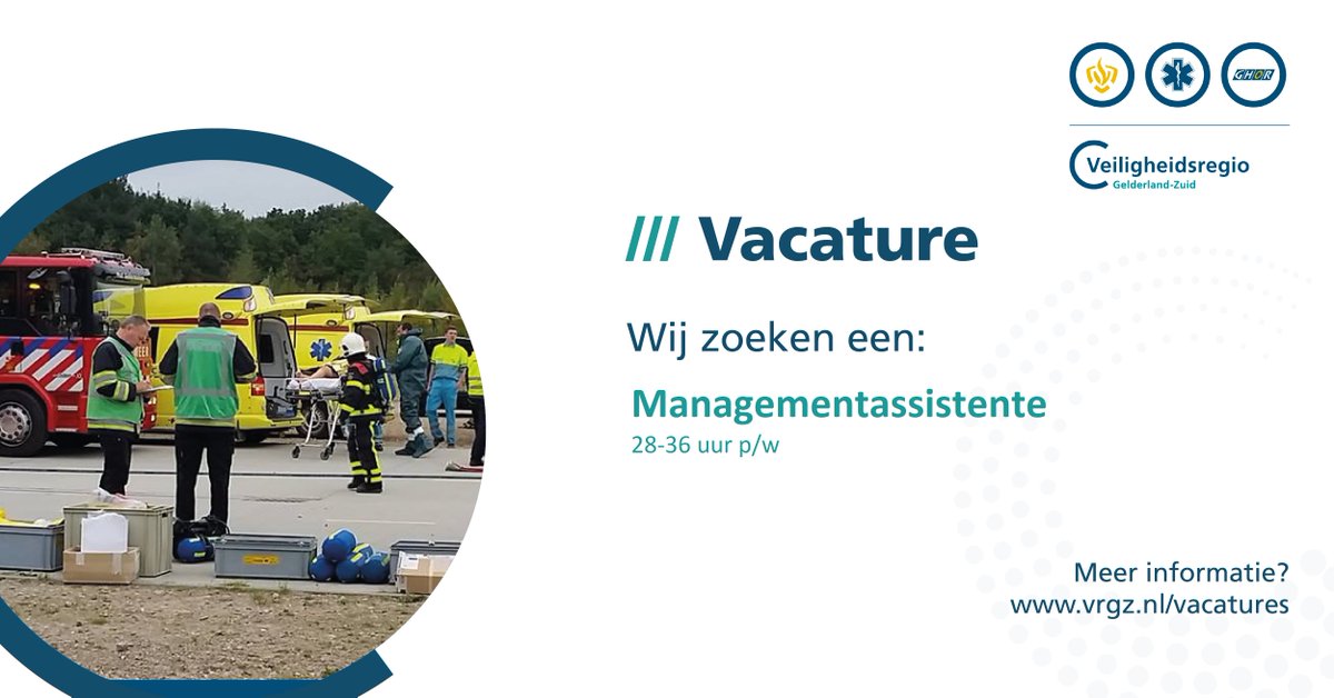 vrgz's tweet image. Wij zijn op zoek naar een managementassistente!
Bekijk de vacature en solliciteer: werkeningelderland.nl/vacature/82379…

#vacature #managementassistente #solliciteer
