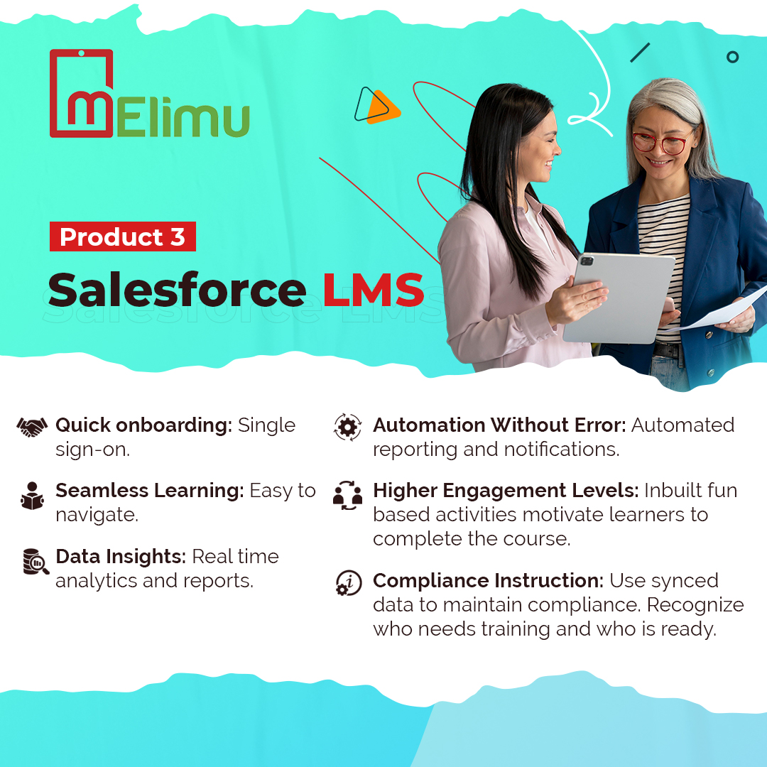 MelimuLMS's tweet photo. mElimu is catering Learning Management system, Online admission and Registration, and SalesforceLMS to its clients across the Globe. For more information on our products and benefits click here: https://t.co/02k7OqqsD3 https://t.co/9yVf4LNTq3