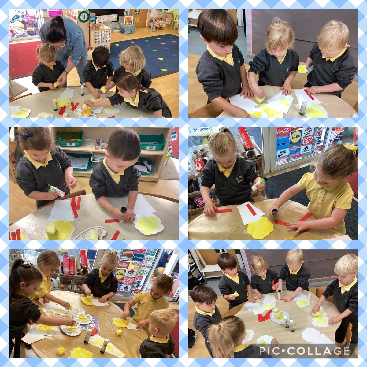 Nursery1TSP's tweet image. A BIG thank you to ‘Outline Arts’ for a great workshop this morning. We enjoyed creating our very own Popcorn boxes to add to a whole school display, in preparation for our Circus visit. #TSPArt #Enjoy 💫💙🍿🎪