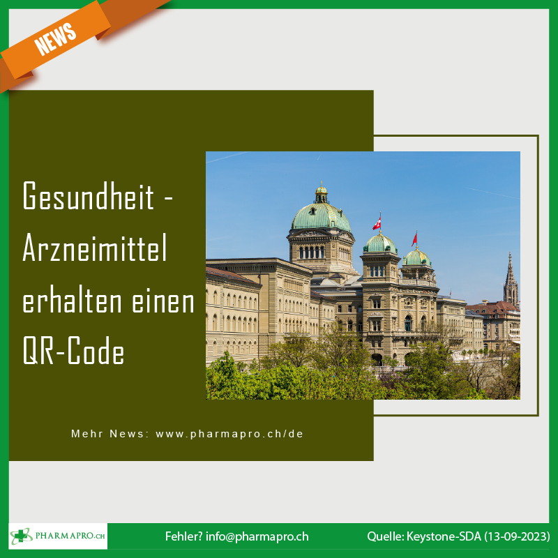 pharmaproCH's tweet photo. NEWS - Gesundheit - Arzneimittel erhalten einen QR-Code #Gesundheit #Arzneimittel #erhalten #einen #QR_Code https://t.co/0uuzkUsMtT https://t.co/vnhw2b1KDA