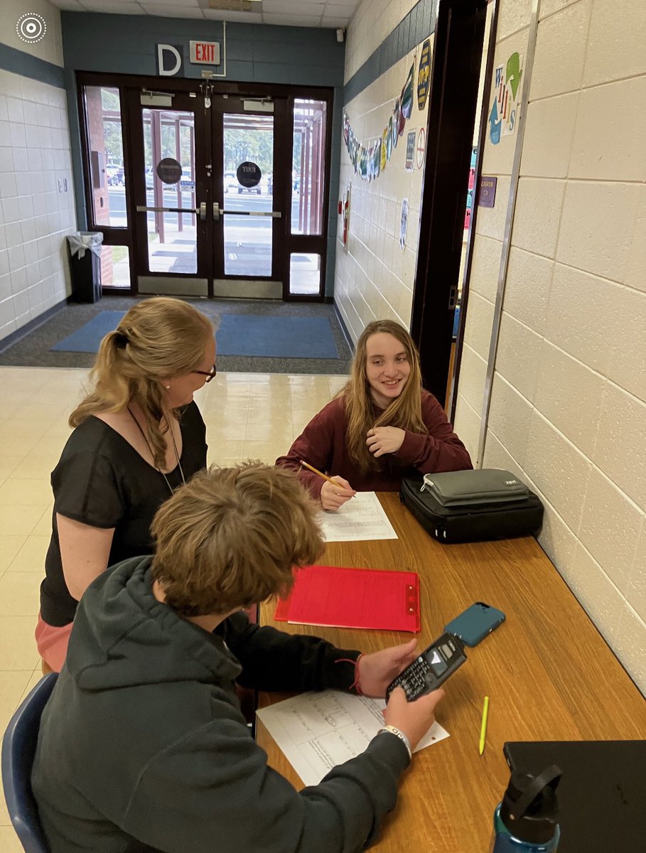 SEBMiddleSchool's tweet photo. Connections and classroom teachers work together during Jacket time at #SEBM• Jacket Time is built into the school day to add another layer of support for remediation and enrichment!  #placeofpossibility #numberone #jackettime #reachingallstudents https://t.co/VKw9bZUsdY