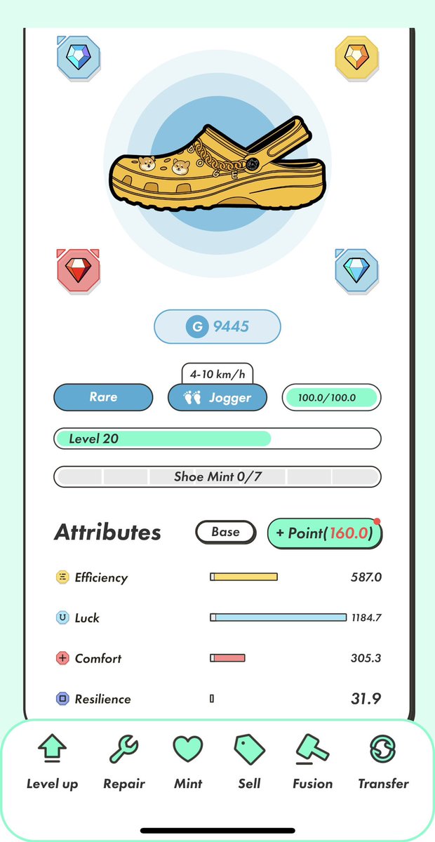 davini_fabio's tweet photo. Question to #STEPNers experienced in MBs:
Do you think with these points in Luck it’s possible get MB8 in 25e?
#Luck #MB7 #MB8 #MB #MisteryBox #STEPN #STEPNEMBER2 #STEPNitUP #APERealm #ETH #eGST @Stepnofficial https://t.co/CUhvAxcYfN