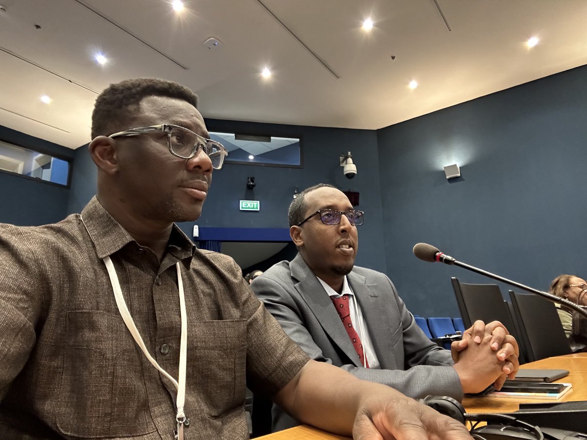 niyioju's tweet photo. Beirut, Lebanon
Privileged to join Dr. Mohamed Elmi, Somali Minister of Labour, and Dr. Ahmed Aweis of UNFPA at the ICPD30 Regional Conference. Together, we're committed to advancing vital conversations on population and development for a brighter, more inclusive future. #ICPD30 https://t.co/rFaF9Fe54d