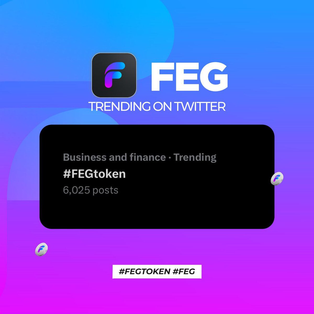 Are you ready for the change of world??!!

#FEG
#FEGtoken 🦍🦍🦍  
#SmartDeFi🔥🔥🔥
#FEGstake
#FEGdepployer

#FEGROX👽👽👽

#Token2049Singapore
#Token2049
#whatsatstake