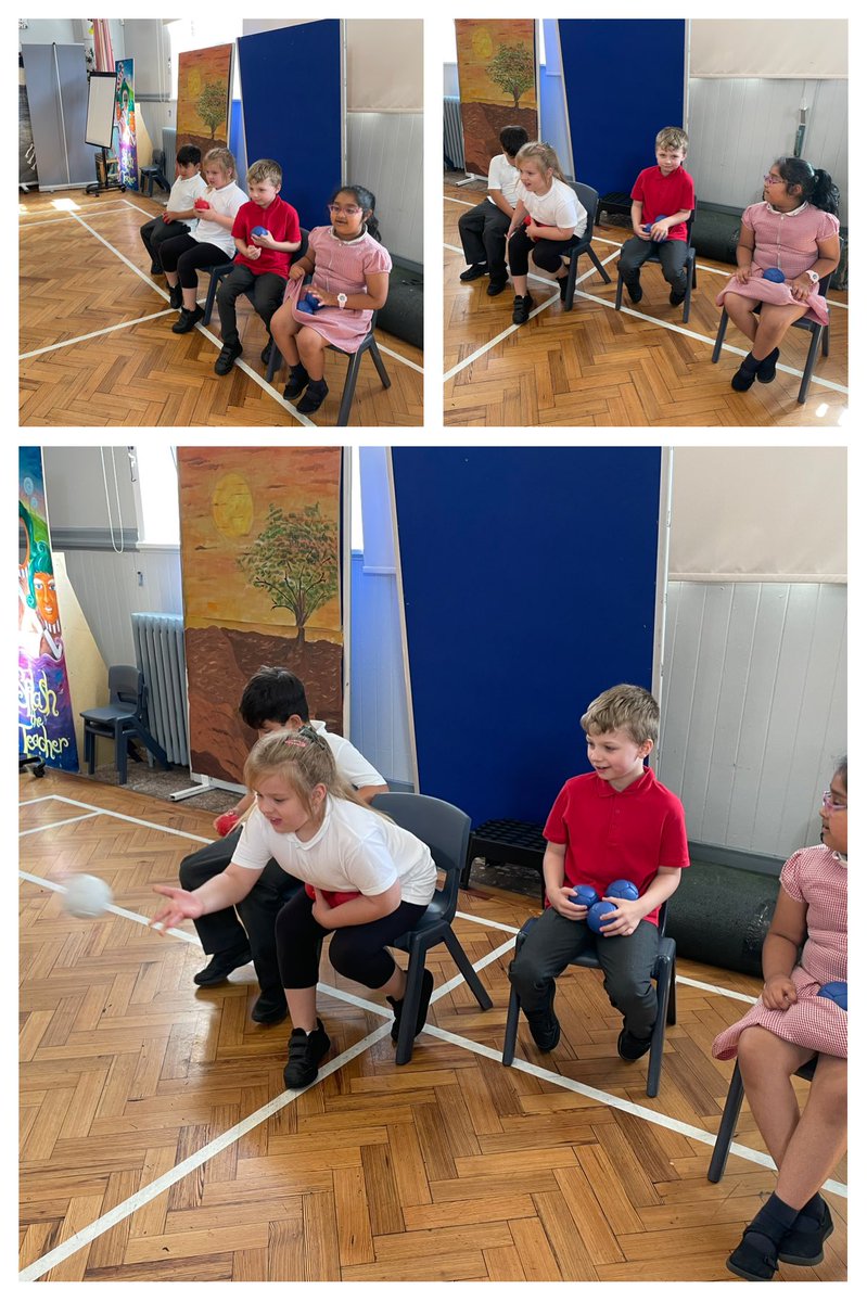 GHSKnighton's tweet photo. 🌟Y2’s @knightontmet showing off their hand/eye coordination at Boccia 😁 great teamwork!👏 #aim #inclusive #skills @GreenhouseSport https://t.co/7eSA3lIVnn