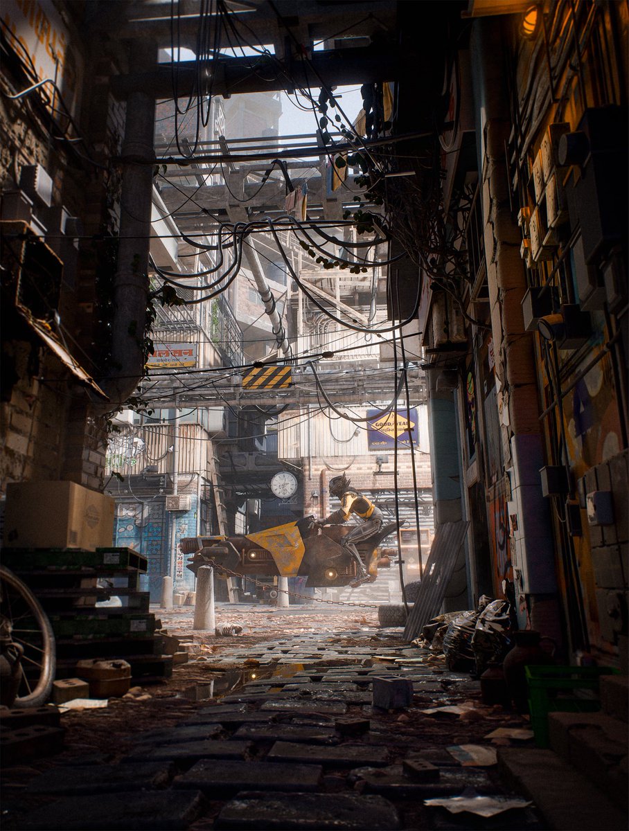Gn guys 🫶🏾🟠🟠🟠

Delhi 2077 - art from 2022