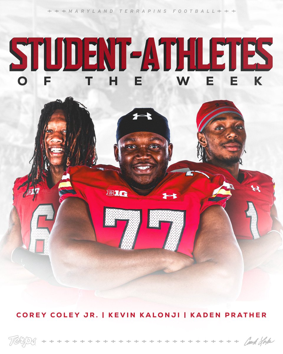 Congrats to our Student Athletes of the Week! @CoreyColeyJr , @therealkongokev , @KADEN3TIMESSS