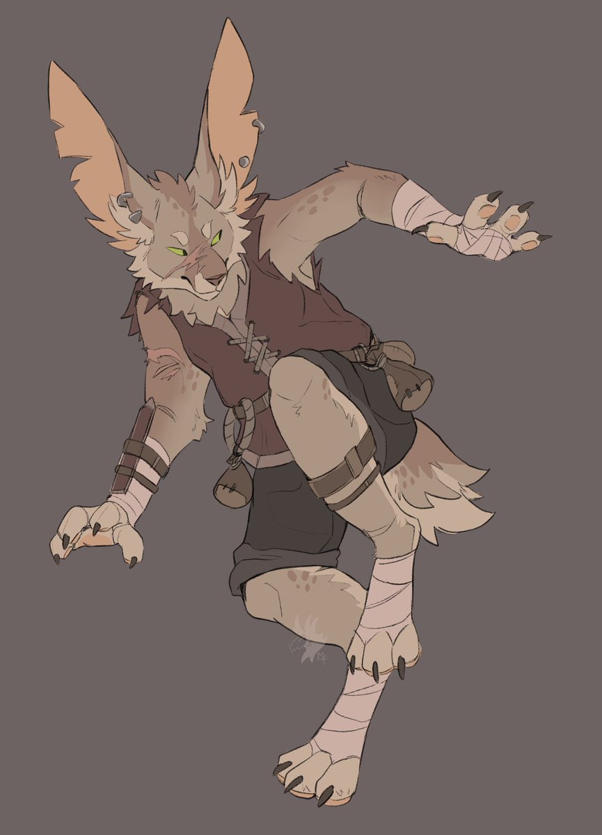Harengon rogue OC ! #DnD #dndart #harengon #DnDcharacter #originalcharacter