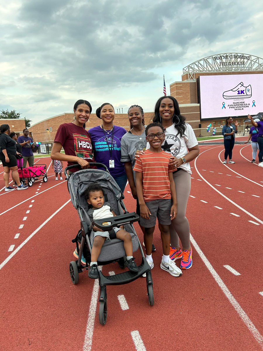 Summer Creek Counselors showing our support at the Suicide Awareness Walk!