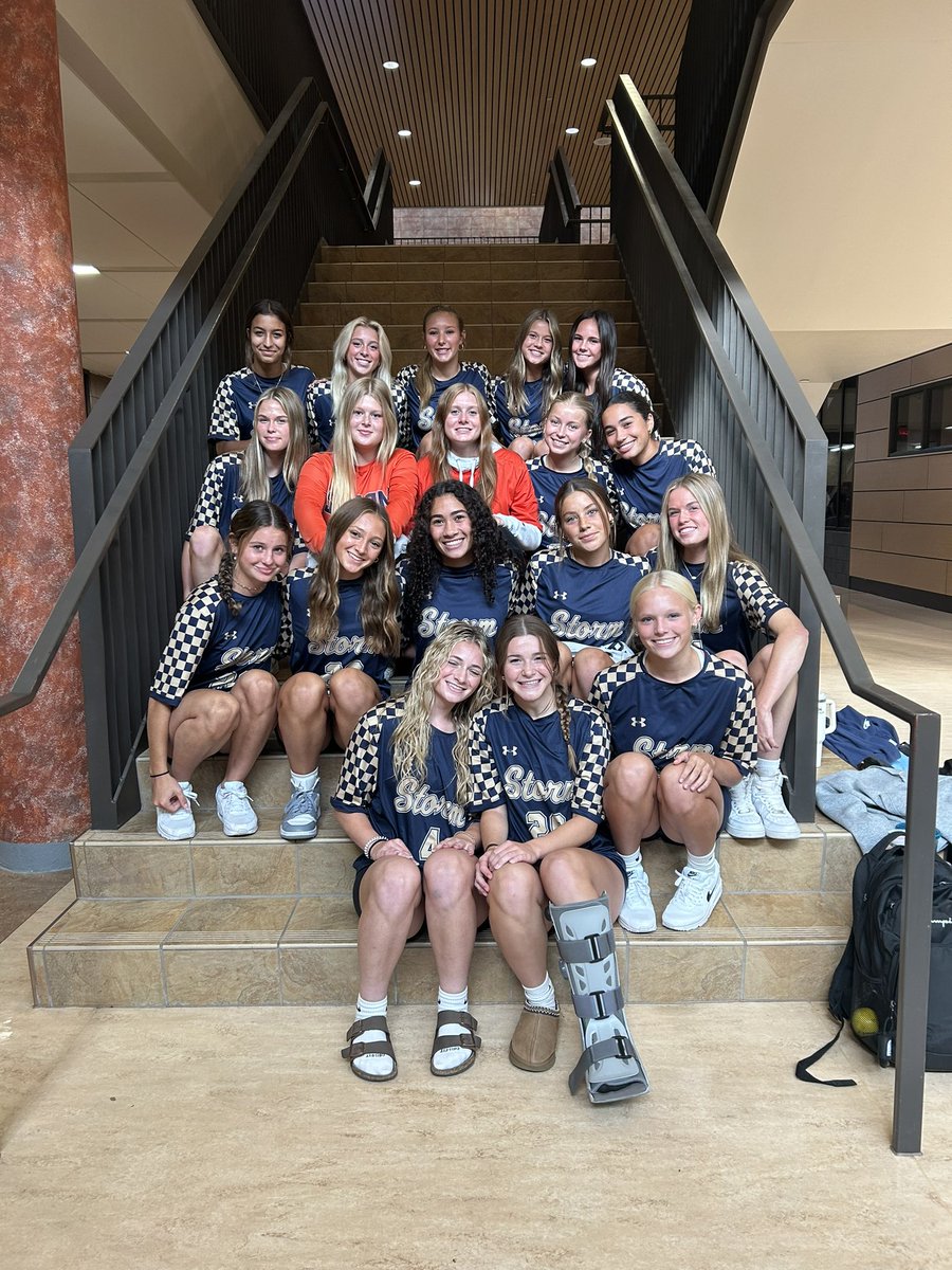 Gameday!!! Rivalry game vs Chaska 😈😈5pm @ Chaska Middle School Stadium 🙌🙌 Come out and cheer for the girls!! 🌩️💙💛