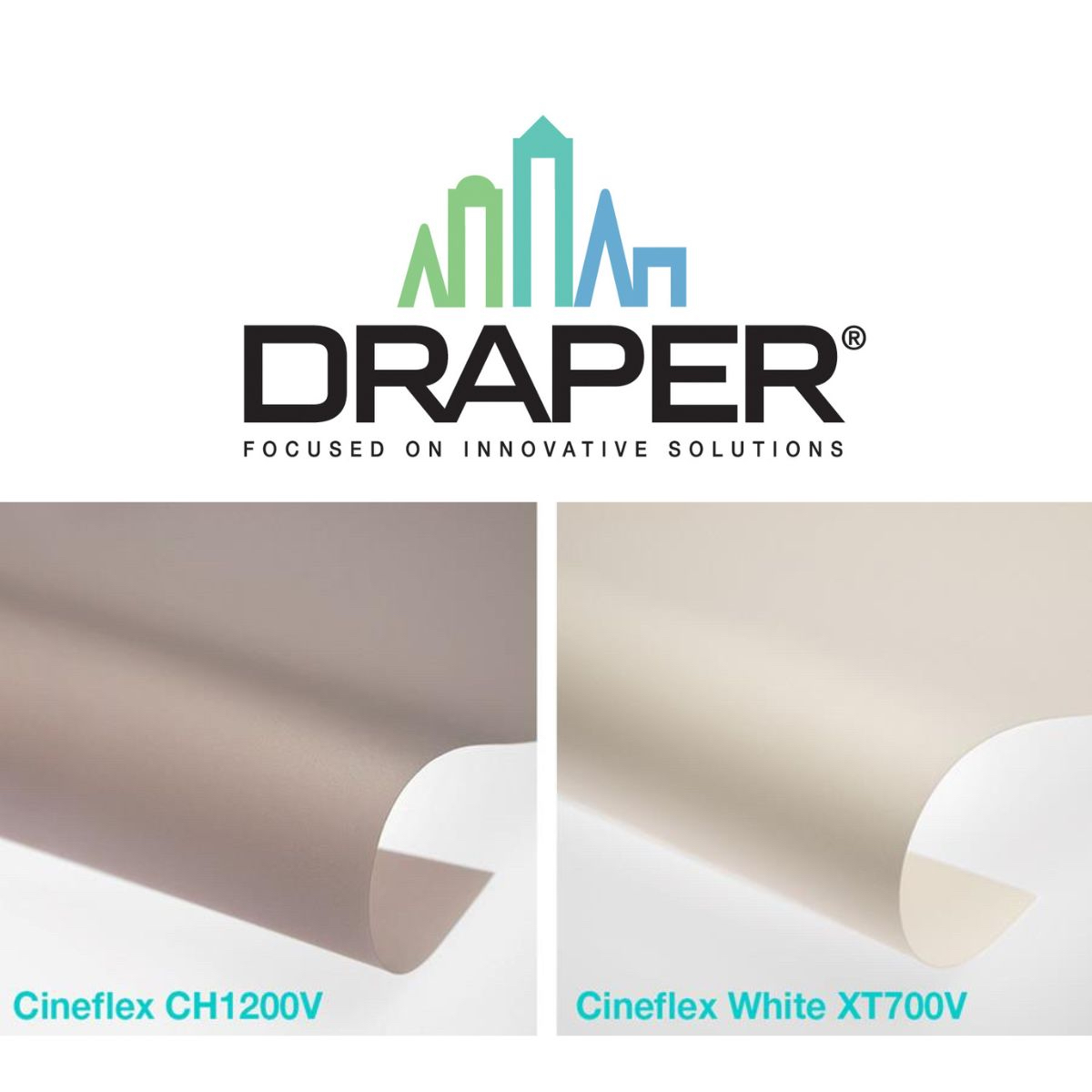 excellencemktg's tweet image. @DraperAV Cineflex CH1200V (neutral gray) and XT700V (white) can ship in 4-15 days. These surfaces are available on Draper&apos;s Premier Electric Projection Screens. More info here: is.gd/al4gUi
#rearprojection #electricscreens #proav #avtweeps #wepowerperformance